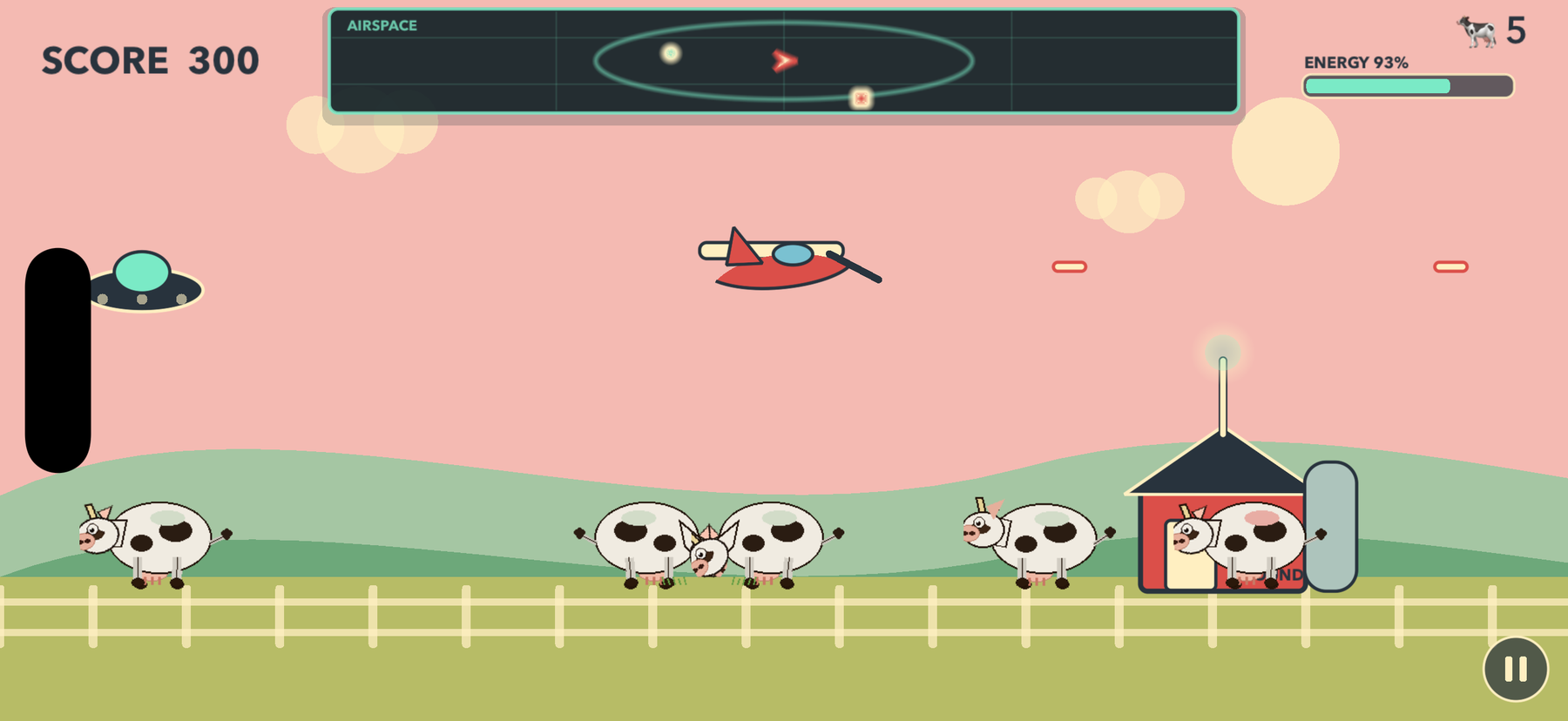 Pasture Defender gameplay on iPhone